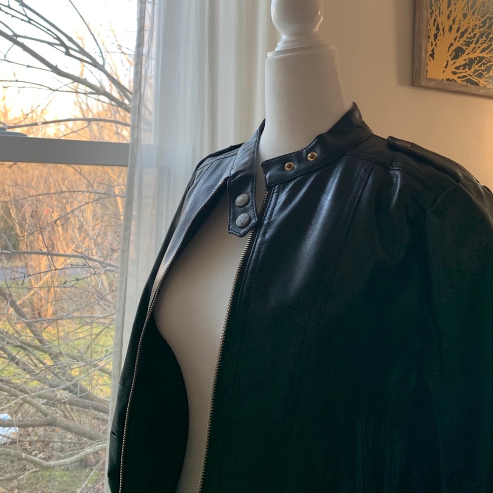 Miss London Women’s Leather Jacket